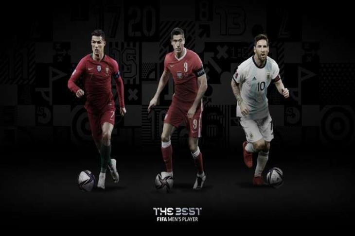 ليفاندوفسكي ميسي رونالدو